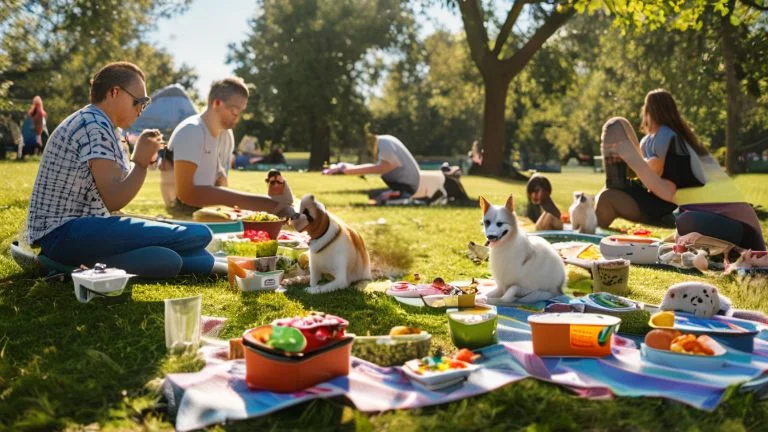Dicas para evitar intoxicações alimentares em piqueniques pet friendly