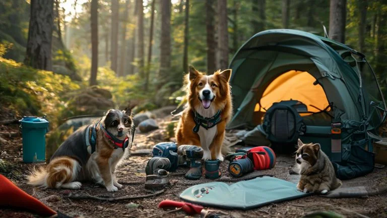 Dicas Essenciais para Cuidar do seu Pet em Camping e Trilhas Longas