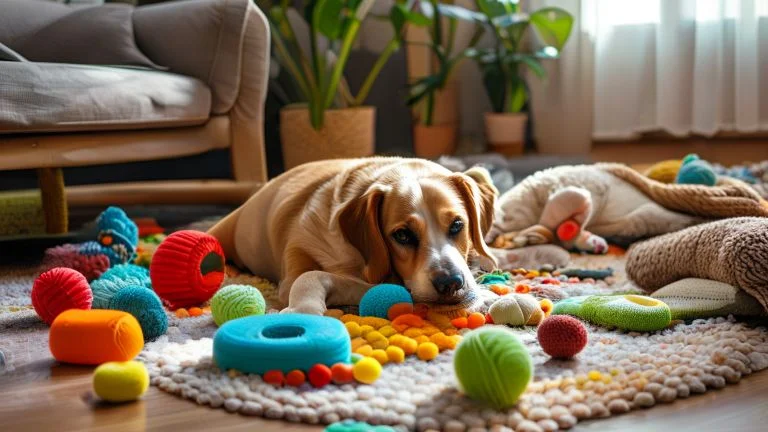 Brinquedos que Ajudam a Acalmar Cães Ansiosos