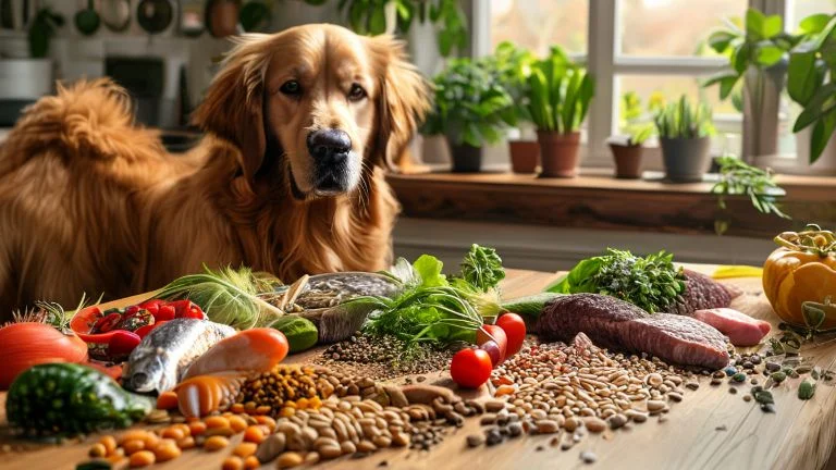 Como a alimentação natural pode ajudar cães com pele sensível