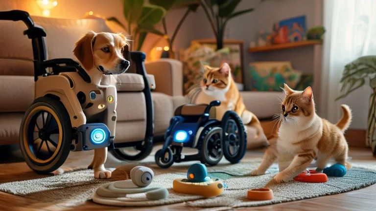 Brinquedos que Ajudam Pets com Dificuldades de Mobilidade
