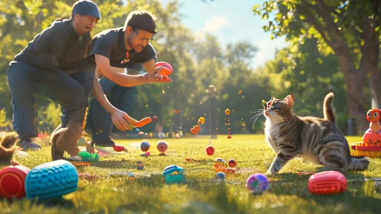 Como usar brinquedos para facilitar o treino de obediência animal