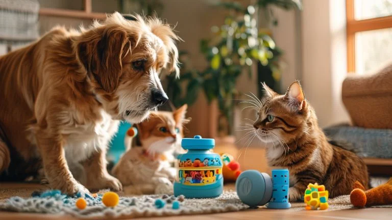 Brinquedos para pets idosos: estimule a mente e a alegria