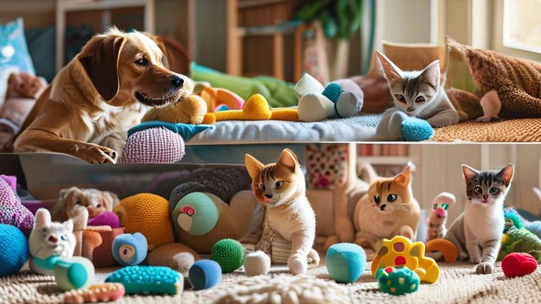 Dicas para variar brinquedos e manter seu pet sempre animado