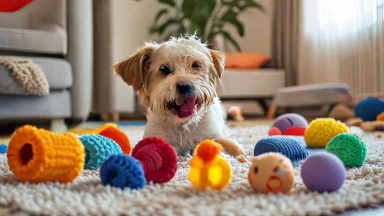 Como usar brinquedos para melhorar o comportamento do seu cachorro