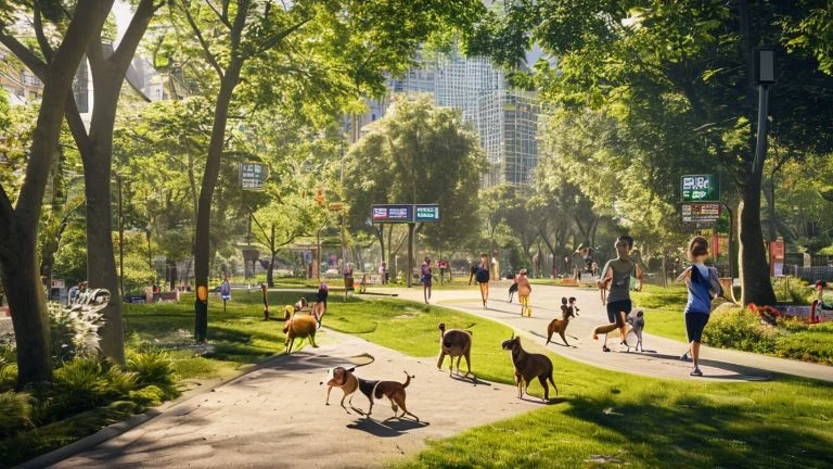 Roteiros pet friendly para correr e se exercitar na cidade