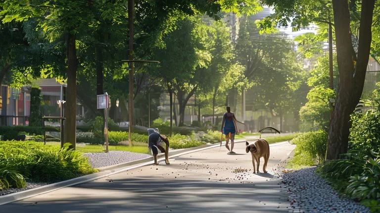 Rotas Urbanas Ideais para Caminhadas Relaxantes com Seu Pet