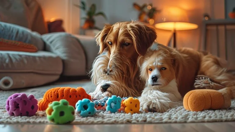 Brinquedos que Ajudam a Aliviar a Ansiedade de Separação em Cães