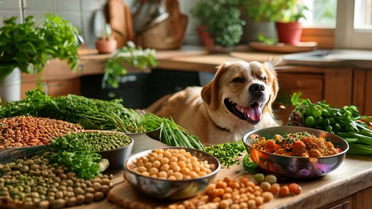 Receitas Nutritivas com Proteínas Vegetais para Cães Vegetarianos