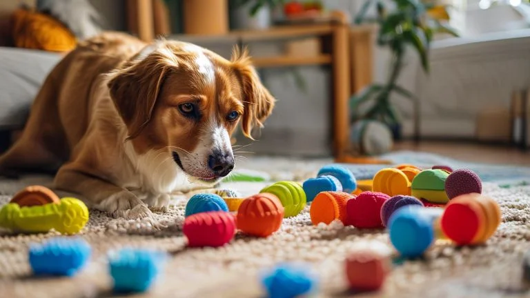 Como os brinquedos ajudam a reduzir a ansiedade em cães