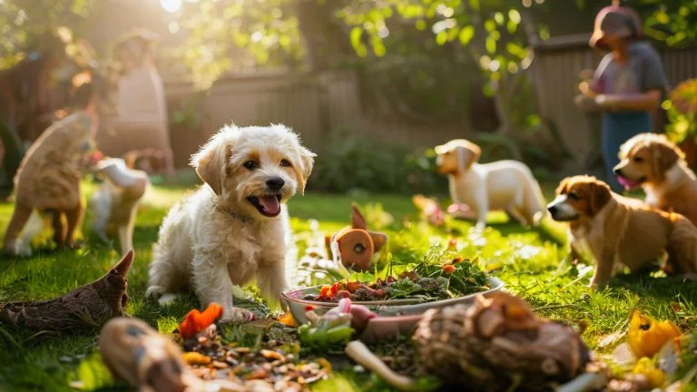 Socialização e Alimentação Natural: Guia Completo para Filhotes Saudáveis