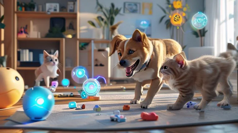 Brinquedos inteligentes que transformam o dia a dia dos pets ativos