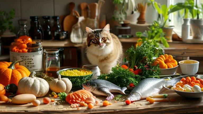 Receitas Caseiras para Alimentação Natural de Gatos Saudáveis