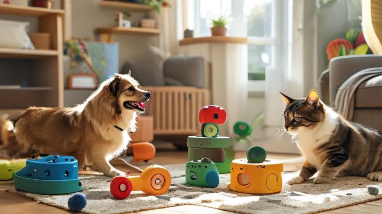 Brinquedos que Estimulam a Autonomia e Bem-Estar dos Pets