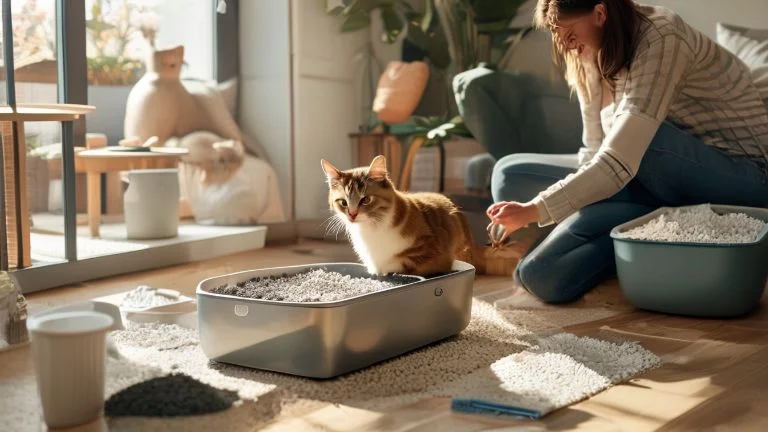 Como Incentivar Seu Gato a Usar a Caixa de Areia Sempre