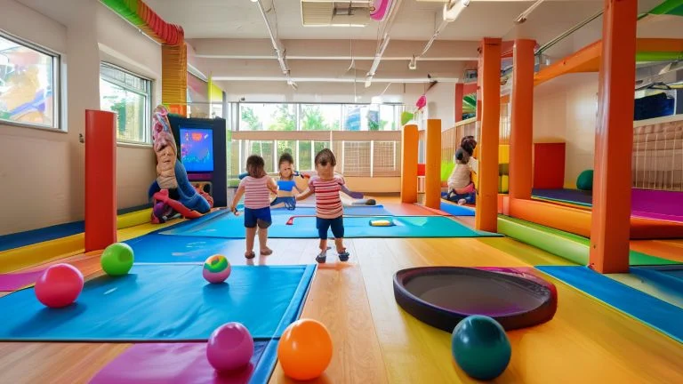 Brinquedos que incentivam exercícios físicos para crianças em casa