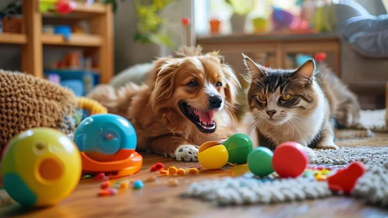 Como brinquedos ajudam a prevenir o estresse em animais de estimação