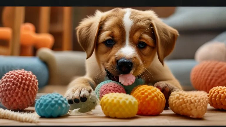 Como escolher brinquedos seguros para filhotes na fase de dentição