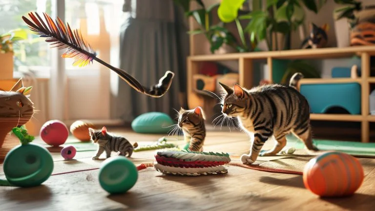 Brinquedos para Gatos que Estimulam a Caça e o Movimento