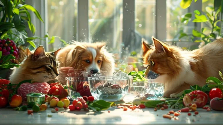 Por que a Água Fresca é Essencial na Dieta Natural dos Pets